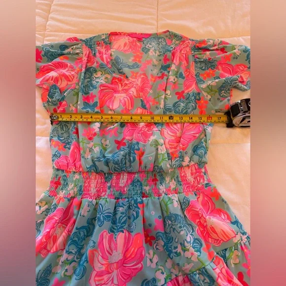 Lilly Pulitzer Maryanne Flutter Sleeve Dress - Picture 6 of 7